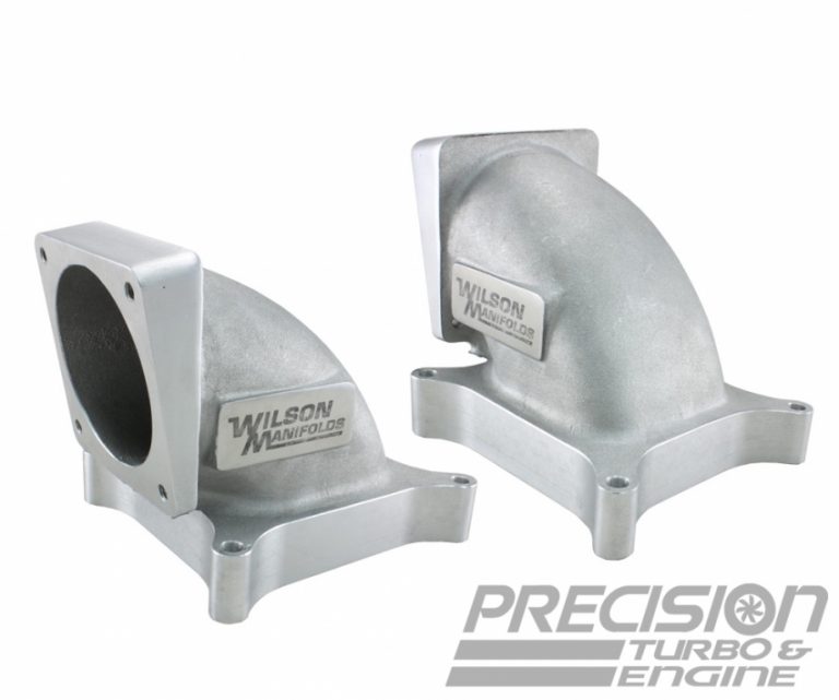 Wilson Manifolds Plenum Adapter Standard Elbow, 90105mm, 100 Angle, 4150 Flange Hartline